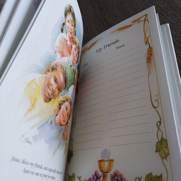Remembrance of My First Holy Communion Padded Hard Cover Book - Picture 5 of 7